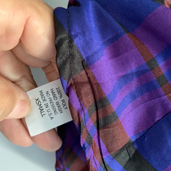 Beluva of San Francisco Button Down Crinkle Shirt  NWOT - Picture 7 of 8